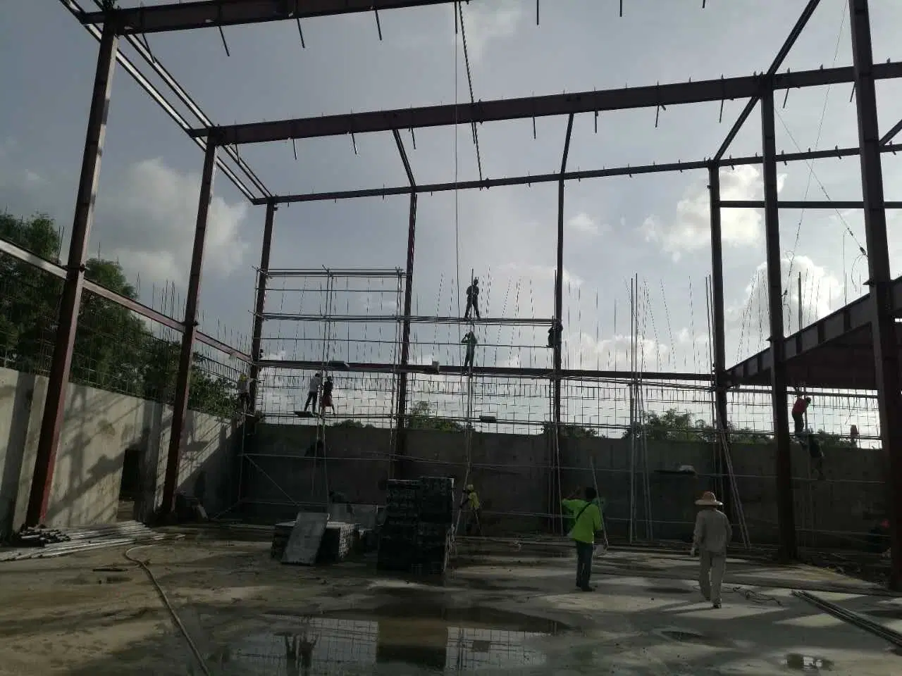 Multi-Storey Metal Building Steel Structure for Workshop, Warehouse, Building, Supermarket S1