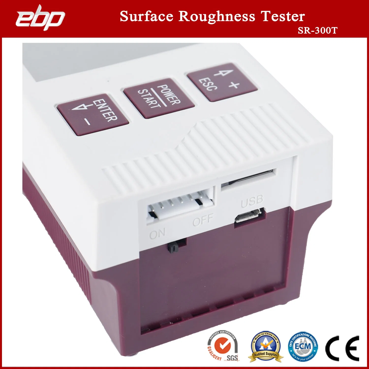 Pocket Size Surface Roughness Tester Follow ISO DIN Measurement Method