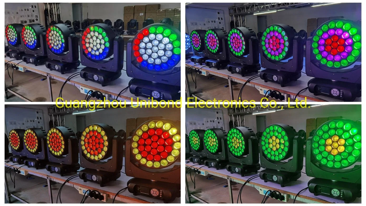 LED Effects Light 37X15W 4 in 1 Wash Moving Head Light Stage Light