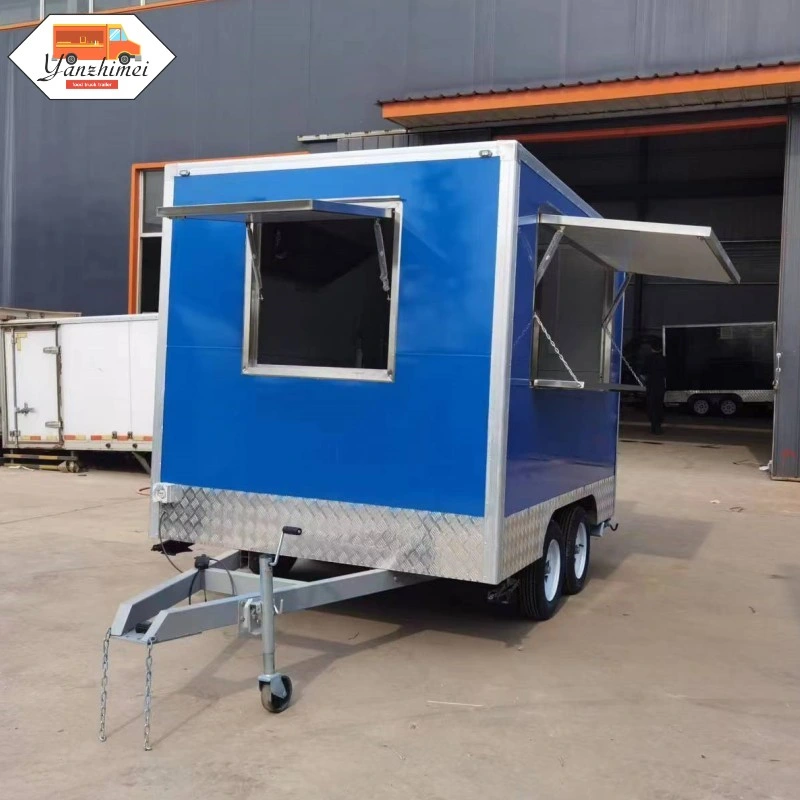 Mobile Catering Trailer Fashion Design Pizza /Hotdog Food Truck for Sale