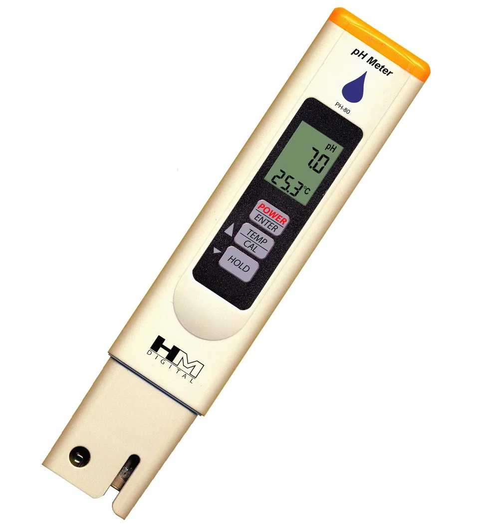 PH-80 Tipo de pluma impermeable Phmetro Tester Digital Hm