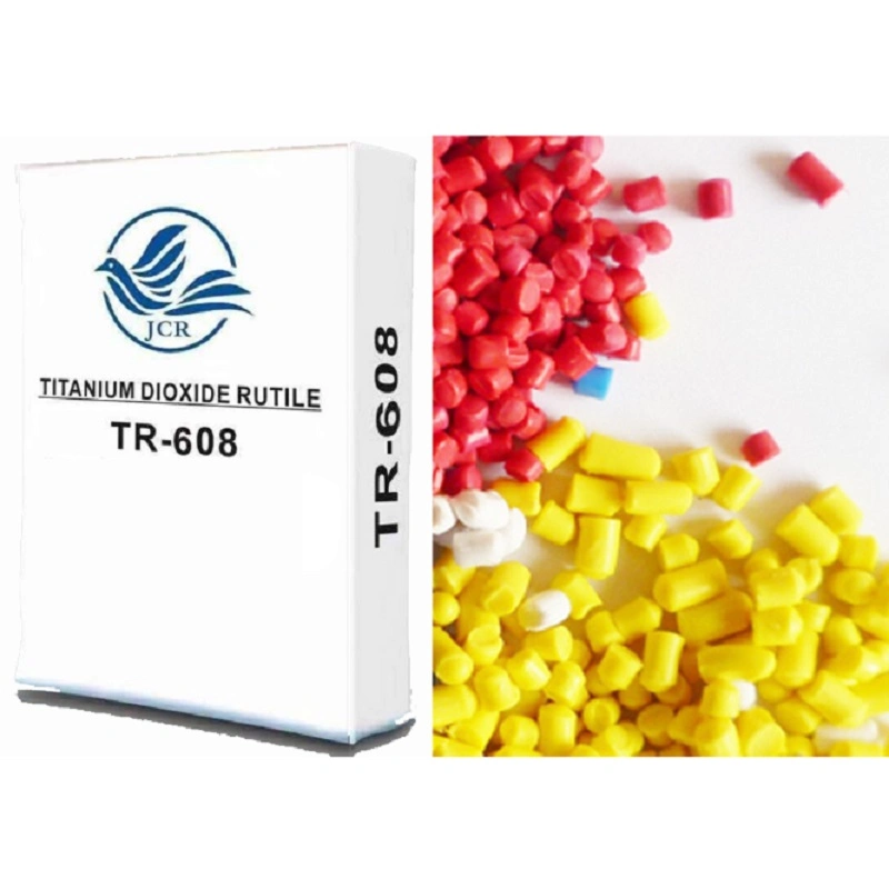 Raw Material High Purity Plastics Coating Titanium Dioxide Tr-608