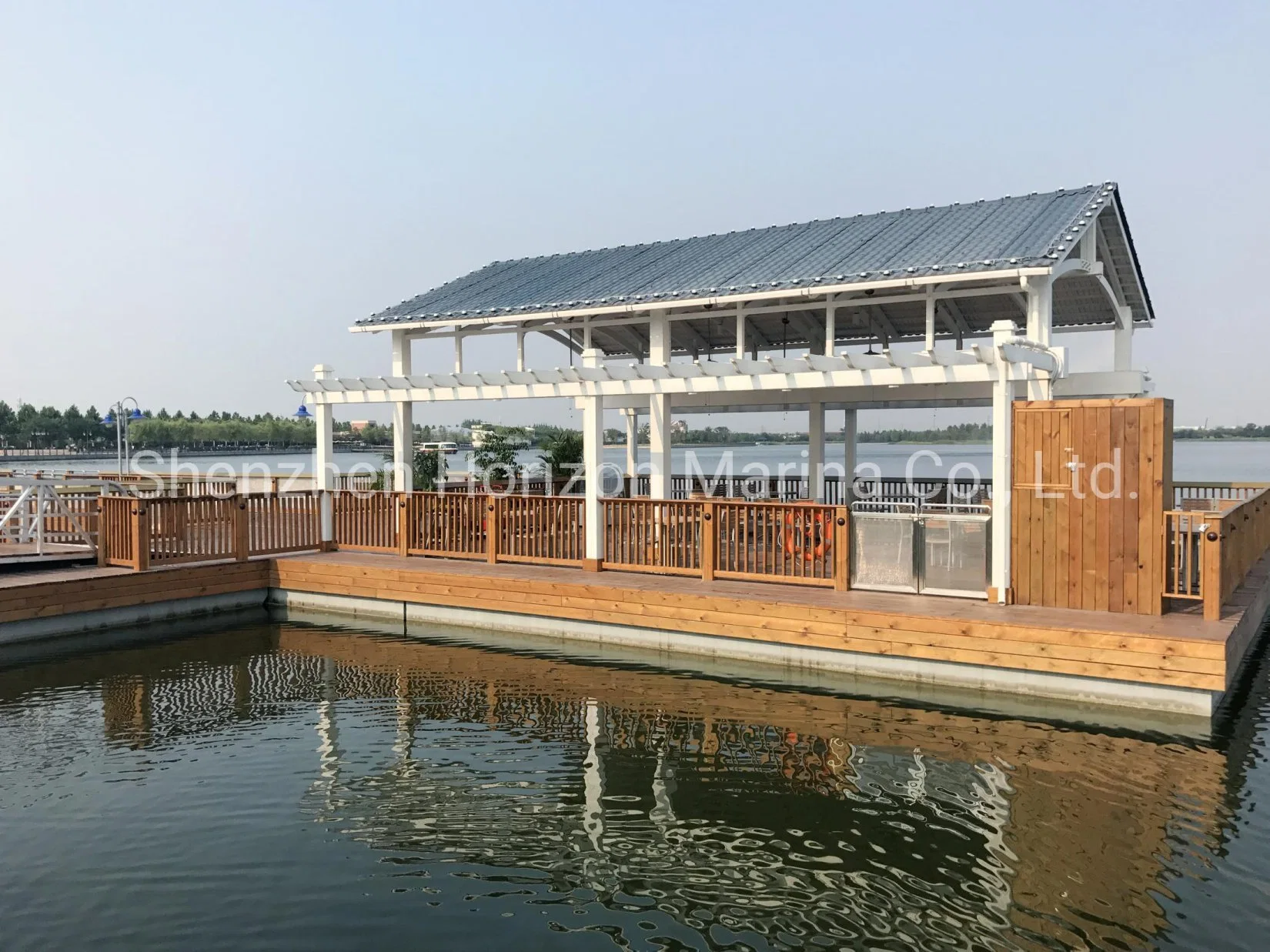 Commercial Concrete Platform for Amusement Park Concrete Floating Dock