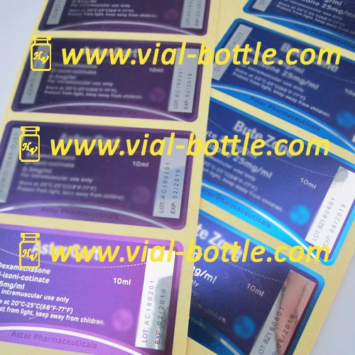 Hot Clear Vial Box PVC 10ml PVC Steroid Boxes