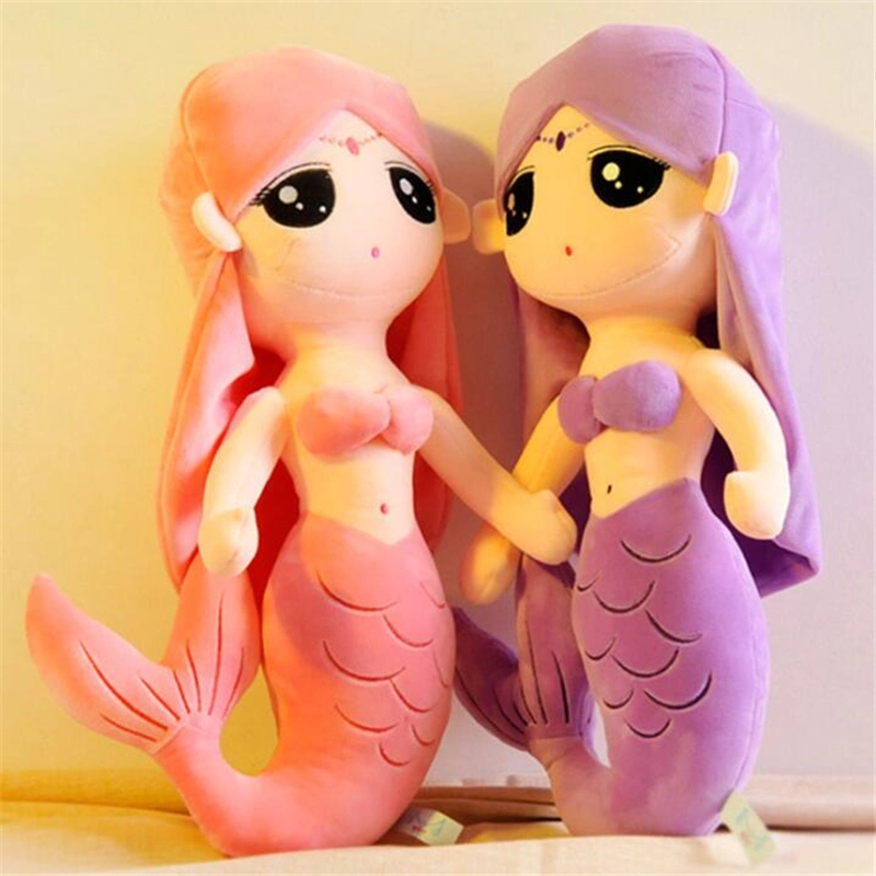 Princess Stuffed Soft Kids Spandex Plush Fleece Adult Mermaid Toy