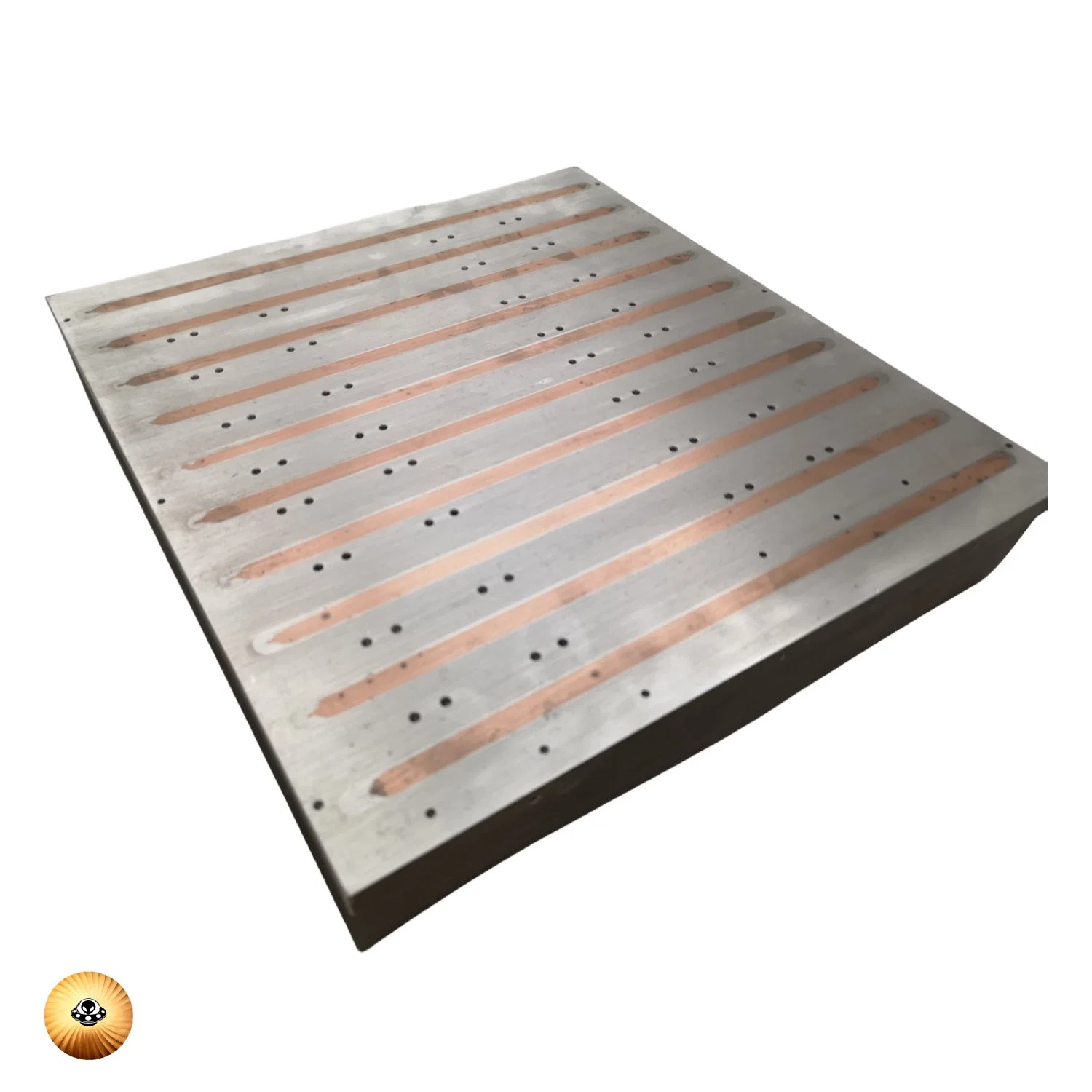 CNC Machined Aluminum Liquid Cold Plate EV Water Cooling Plate Product