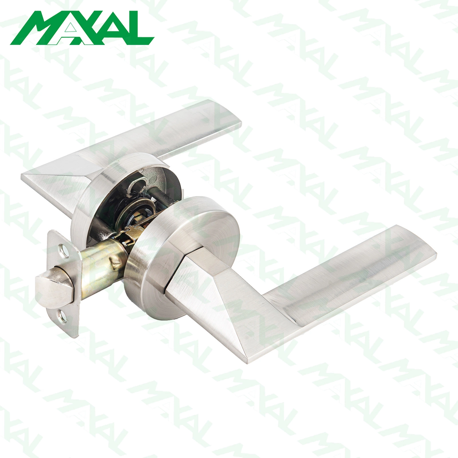 Maxal Contemporary Leverset, Passage Function, Zinc Alloy, Handle Door Lock