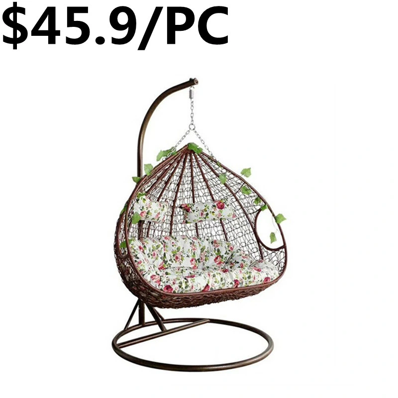 Mobiliario de exterior Jardín Patio Water Drop Hanging Egg Swing silla