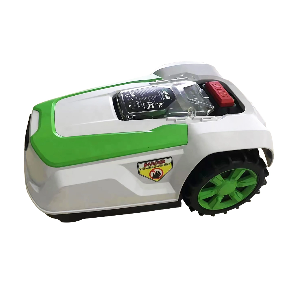Cortacéspedes robóticos automáticos, CON aplicación Bluetooth y Boundary Wire más silencioso ruido Robot Lawn Mower con GPS Grass Cutting