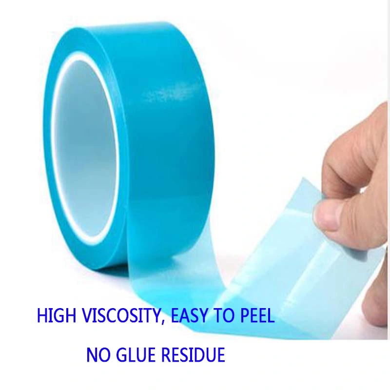 Durable and Removal No Residue Filament Blue Pet Refrigerator Tape