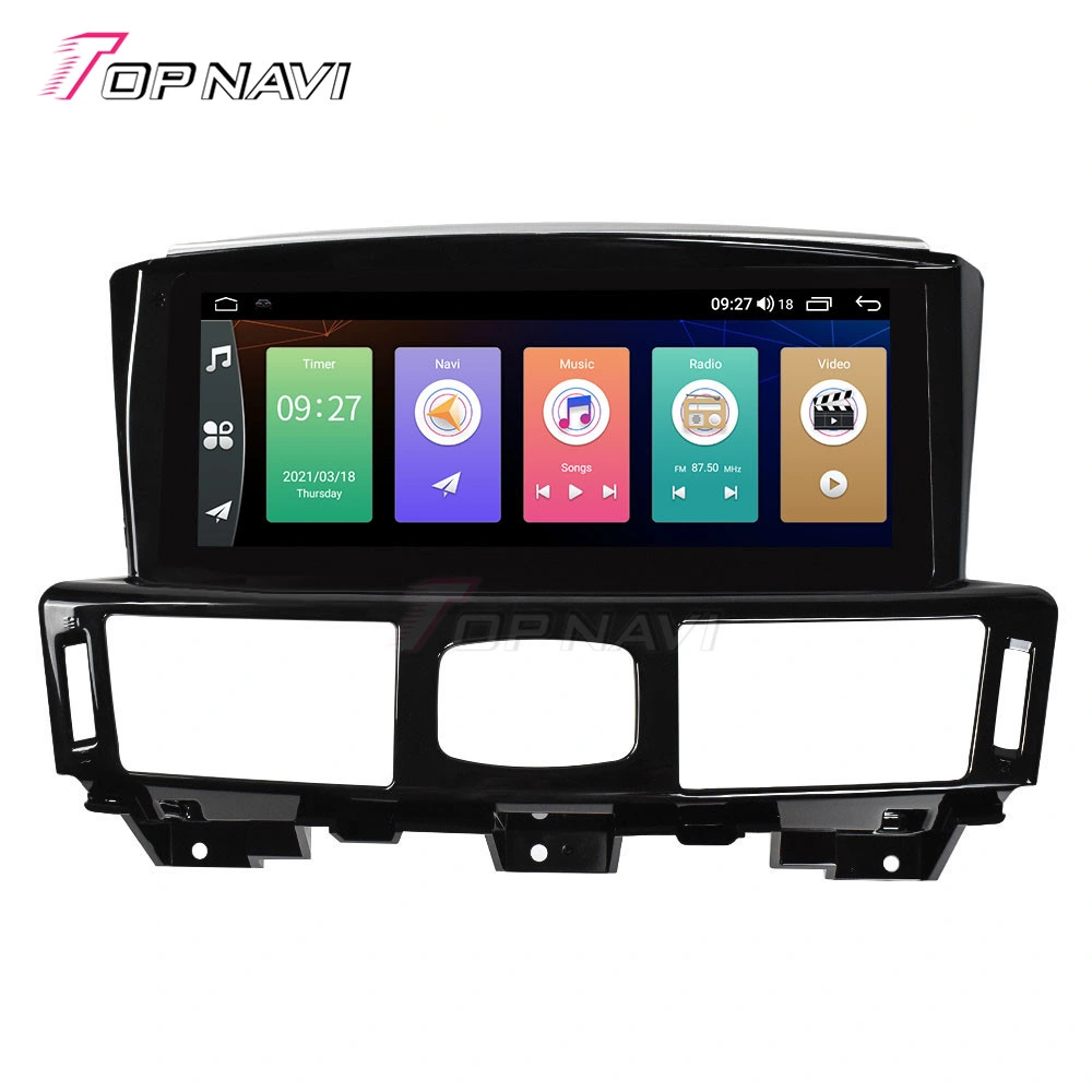 Android 9 10.25 Inch Car DVD Player for Infiniti Q70L 2013 2014 2015 2016 2017 Full Touch Screen