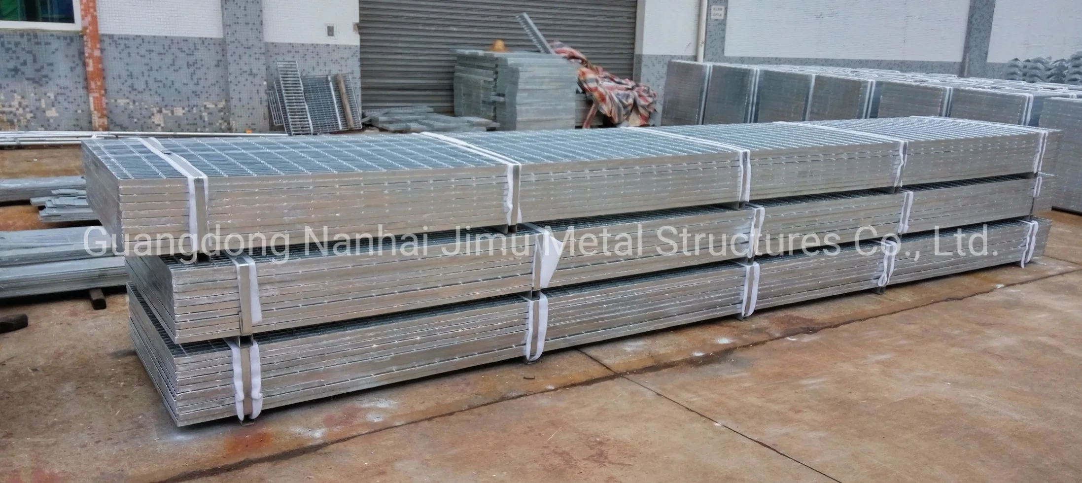 Jimu Galvanized Light Steel Structure Ms Steel Grating Walkway