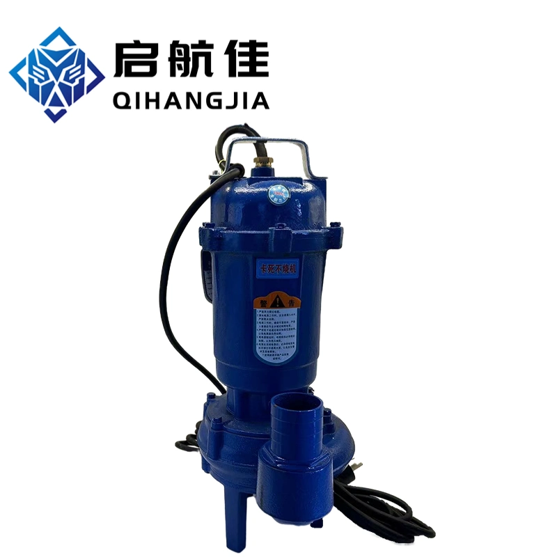 Wq Vertical Non-Clogging Submersible Sewage Pump with O Ring Anti Oil Rubber Seal Wq (D) 65-7-2.2