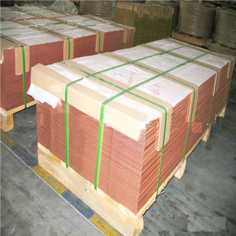 Electrolytic Copper Cathodes 99.99% H65 H70 C2800 Copper Alloy Plate Copper Plate/Sheet