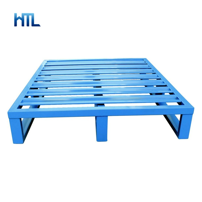 Heavy Euro Industrial Transportation Warehouse Storage Stacking Steel Metal Pallets for Sale