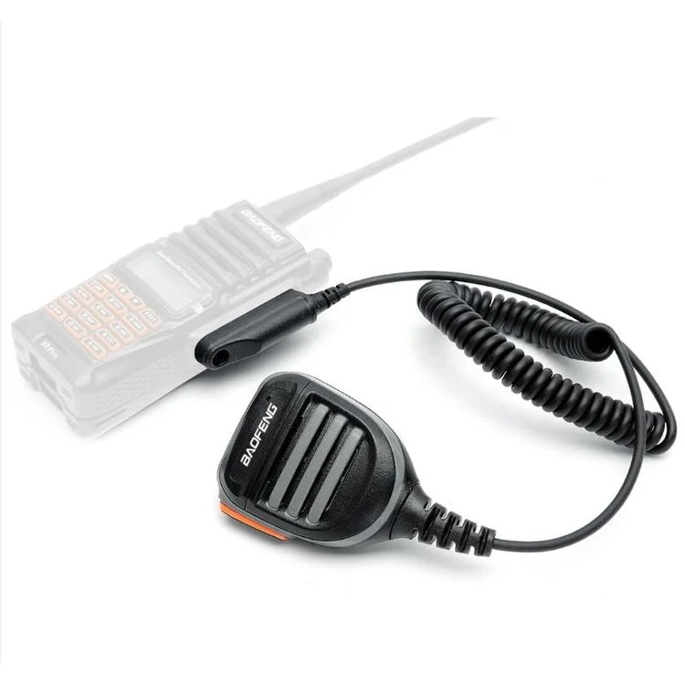 Baofeng Ar-780 Mikrofon Wasserdichte Handlautsprecher Einfache Kommunikation für Walkie Talkie Baofeng UV-9R Plus UV-9rpro