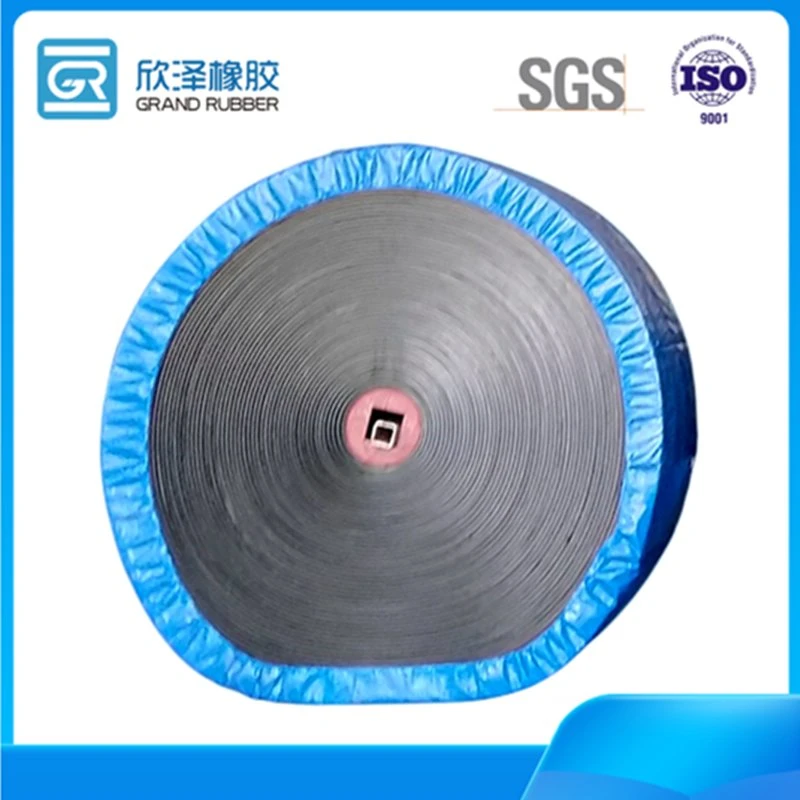Superior Abrasion Resistant Steel Cord Rubber Conveyor Belt with High Elasticity for Airports, Shipyards, Thermal Power Plants and Other Industries