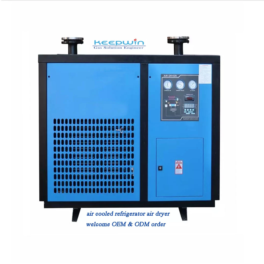 2.4m3/Min Compressed Air Purification Refrigeratory Air Dryer for Compressor Drying System