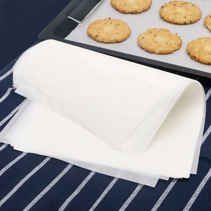 Square BBQ Oil Blotting Paper Disposable Cake Oven Mat Roasting Pan Barbecue Paper