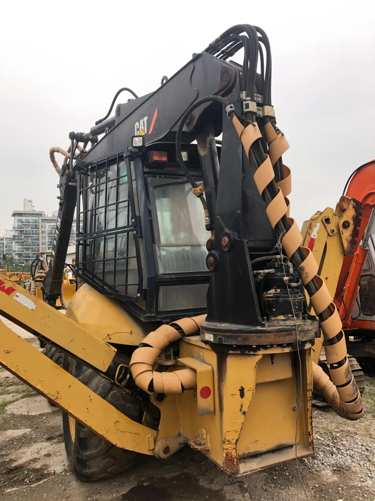 Used Catt 416e Mini Wheel Loader Used Tire Loader