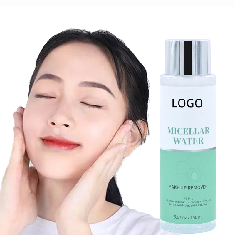 Private Label Bottle Natural Organic Micellar Cleansing Water Makeup Remover
