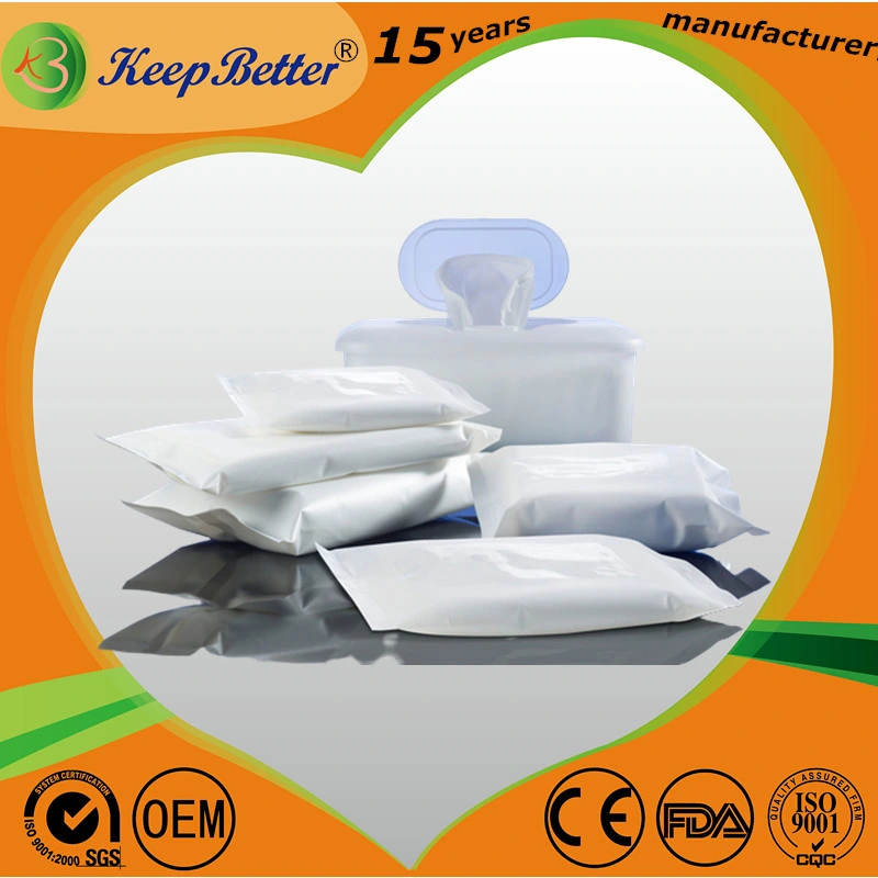 Factory Manufacture Hot Sale Alcohol Sanitizing Wet Wipes