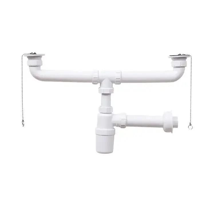 China Manufacturer Cheap 1 1/2 Inch Double Sink Drain Siphon Bottle Trap