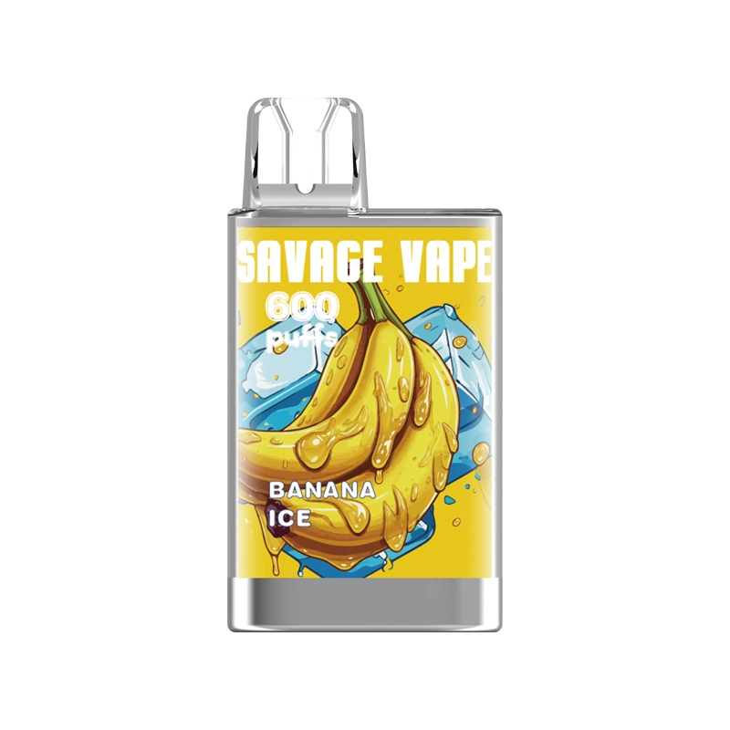 Günstige Großhandel Savage Crystal Puff 600 Einweg-Vapes Pen Box Kit 800 Puffs Cola Flasche 500mAh Batterie 2ml vorgefüllte Wagen 20mg Nic Puffbar Vaper Einweg