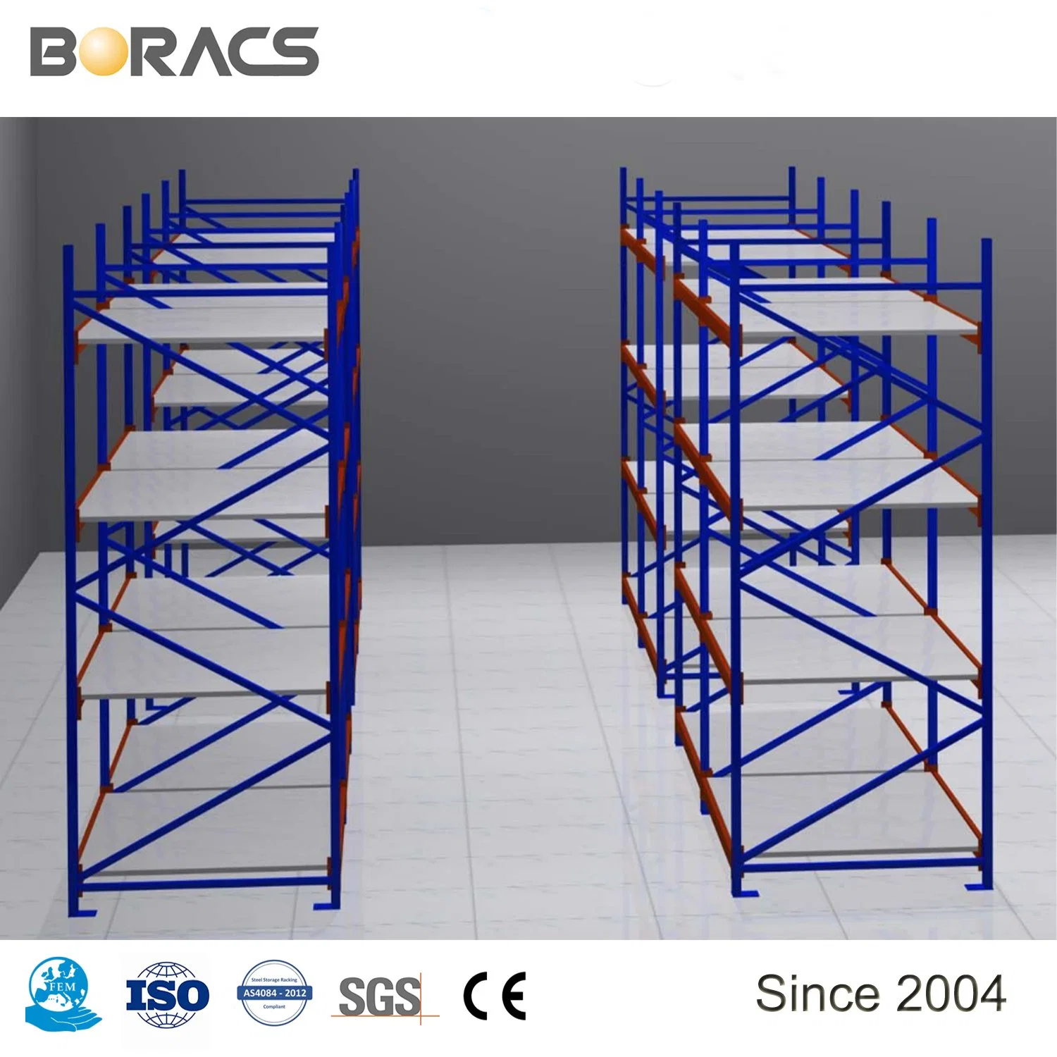 El equipo de almacenamiento de producción profesional deber Longspan Usedmedium estanterías con estructura de montaje de la logística