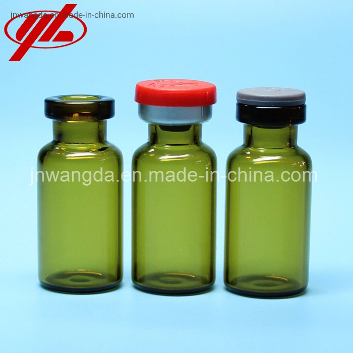 Pharmaceutical Injection Clear or Amber Borosilicate Tubular Glass Vial