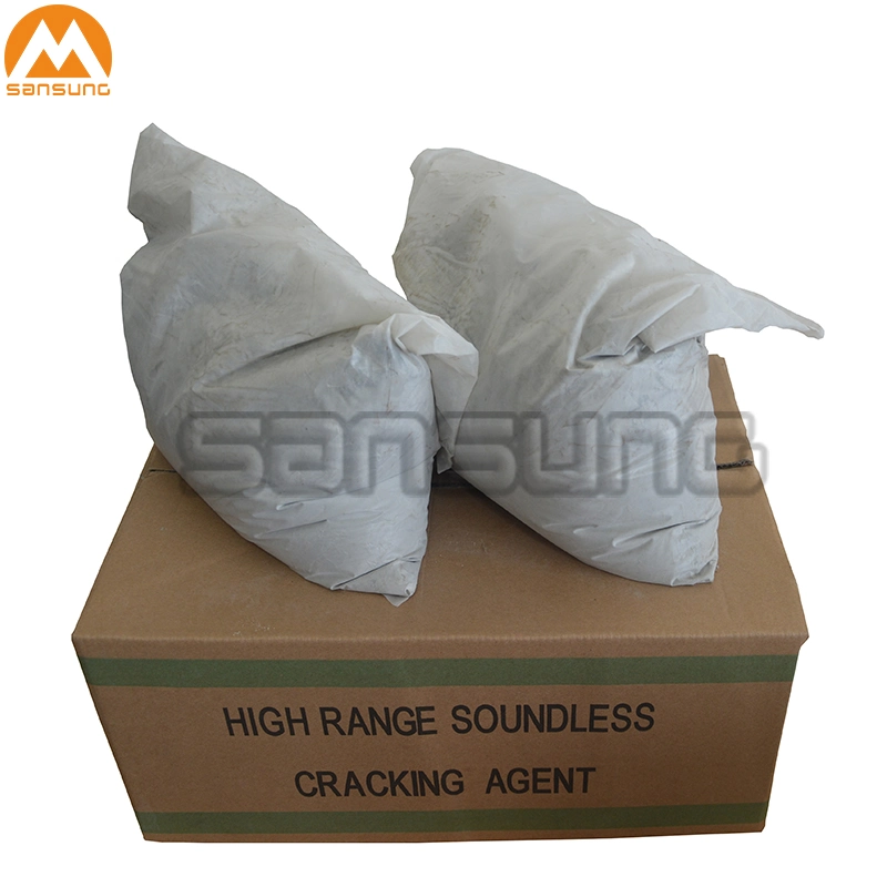 Non Explosive Rock Blasting Expansive Mortar Chemical Powder Cracking Agent