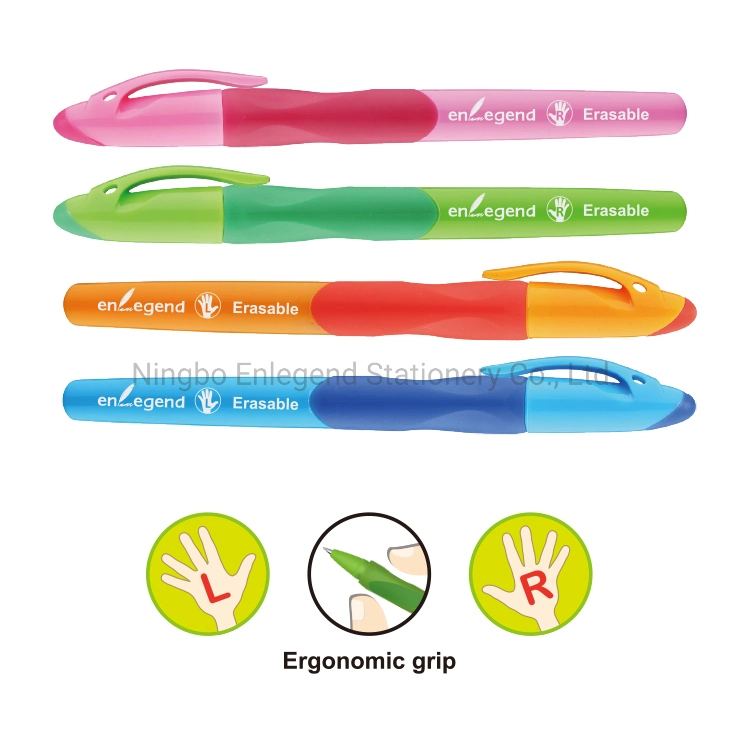 EG9200E Soft Grip Erasable Friction Office Supply Stationery Pen with Left and Right Hand