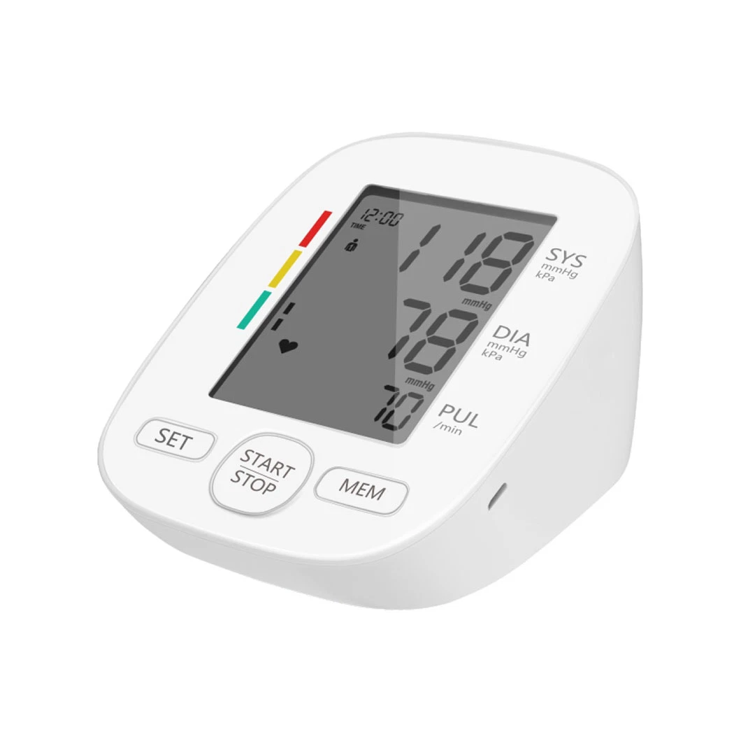 Medical Device LCD Automatic Digital Blood Pressure Monitors