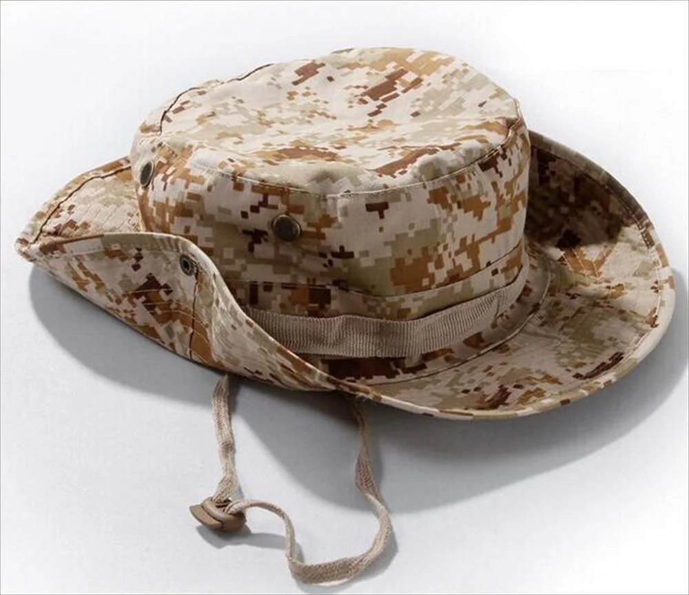 Tactical Training Camouflage Round Brim Bucket Hat