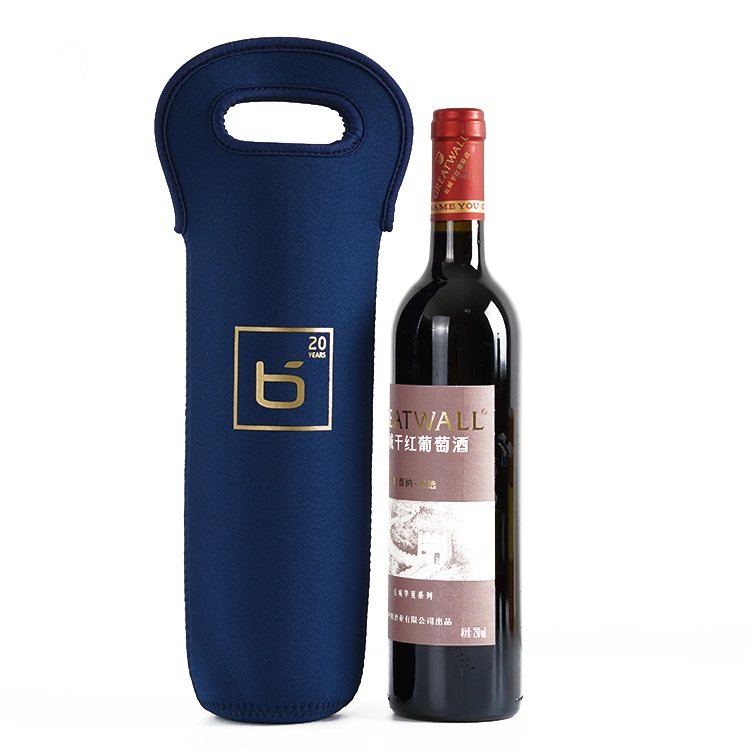 750ml Durable Neopren kann Flasche Hülle Abdeckung Single Insulated Wine Tragbare Flaschen-Kühler Für Weinbier