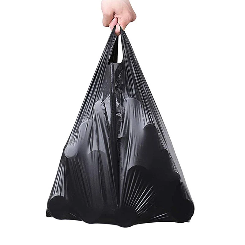 4 Gallon Strong Trash Bags Colorful Clear Garbage Bags, Bathroom Trash Can Bin Liners, Small Plastic Bags for Home Office Kitchen