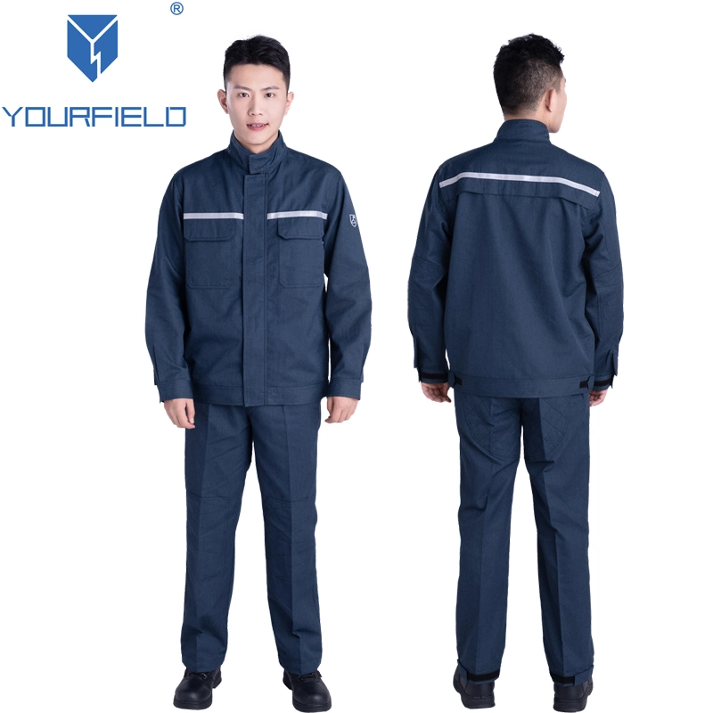 Welder Workwear Uniform Heavy Protective Welding Clothing Flame Retardant Working Coverall Industrial Fire Risistance Coveralls