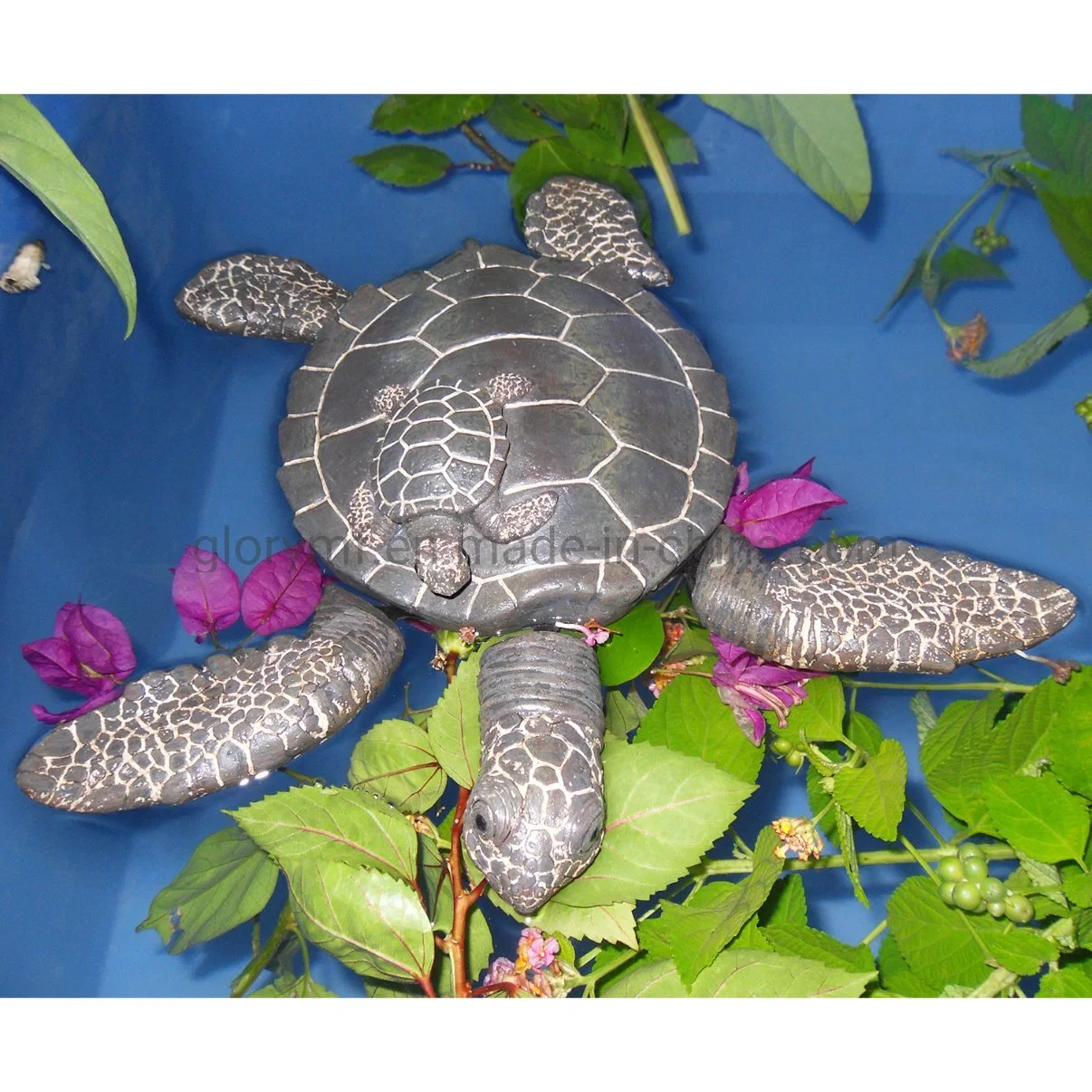 Animal de la tortuga de flotación de juguete para la Artesanía de resina de poliéster/Colección de Juguetes