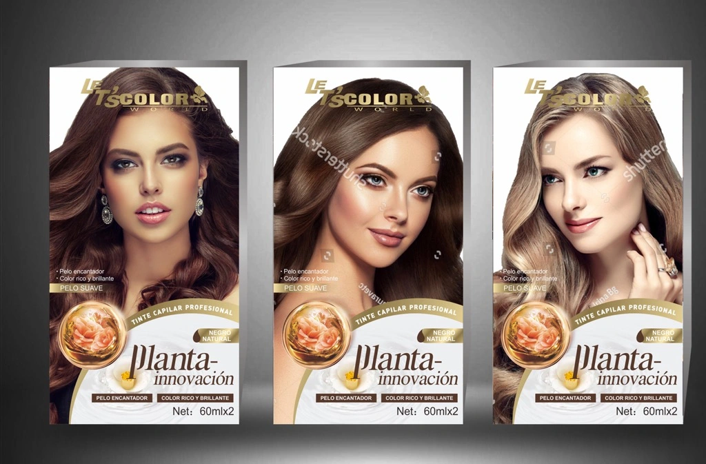 Permanent Hair Color Cream Hair Dye for Professional Salon