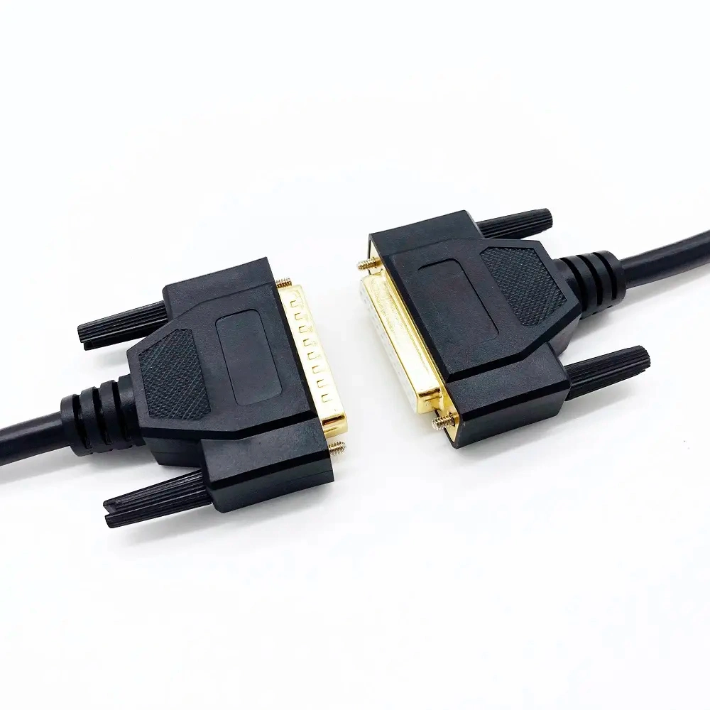 DB25 Male to Female Extension Cable for Serial Parallel Printer