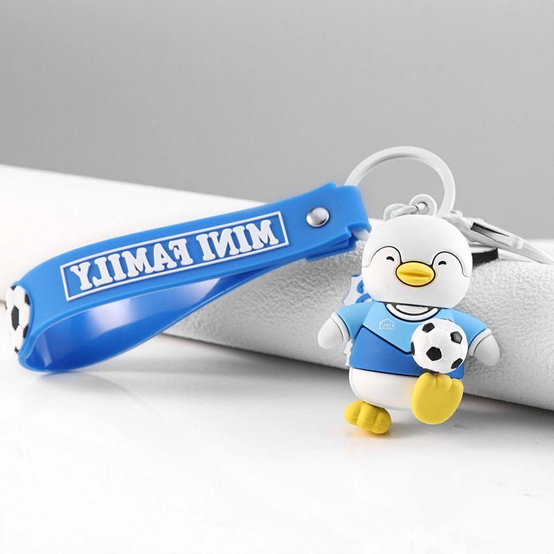 Nueva moda Soft PVC Key Chain Regalos promocionales populares Keychain