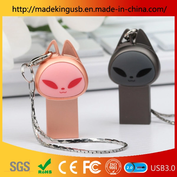 Cat Mini USB Flash Drive Cartoon Cute Portable Mobile Storage USB Flash Drive for Girl