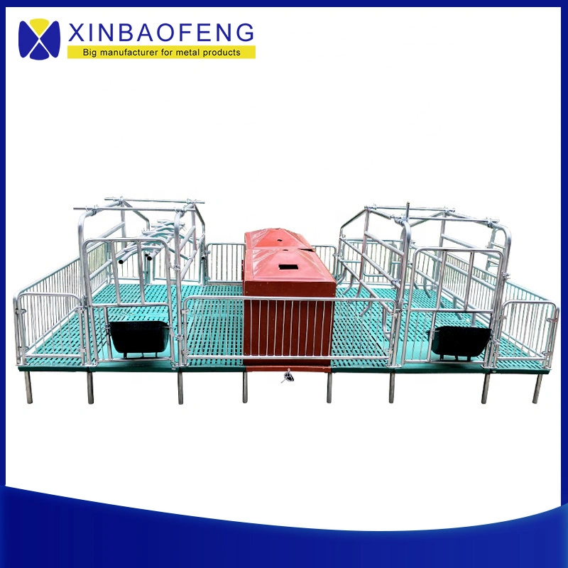 La Jaula de cerdo cerdo con la tabla de Obstetricia del cerdo nacimiento cama Maquinaria agrícola