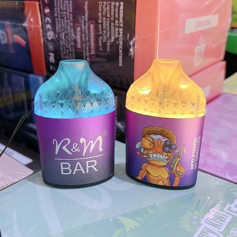 Randm R&amp;M Bar 9000 puffs Vape Pod 9K Puffbar distributeur de produits de gros préremplis de 18 ml Alibaba Puff