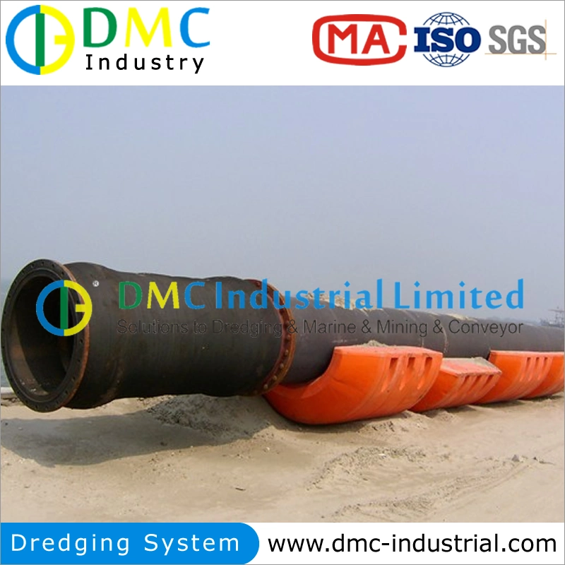 Discharging Floating Hoses Rubber Hoses with Dredging HDPE Floaters