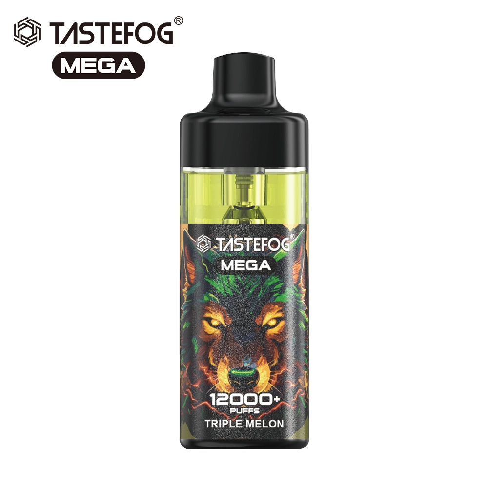 Rauch Original Tastefog Mega 12000 E Zigarette wiederaufladbare RGB-Licht LED-Vape