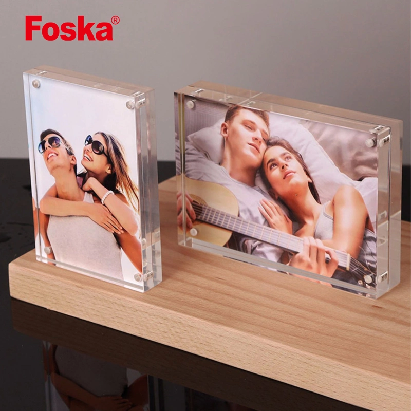 Foska Transparent Acrylic Photo Frame