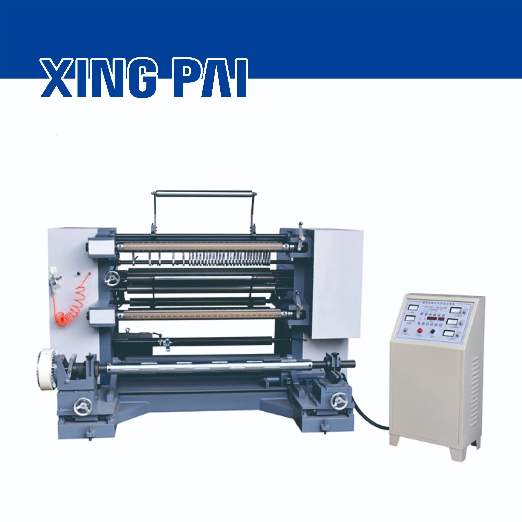 BOPP PE Plastic Nylon Film Paper Nonwoven Slit Rewinding Machine