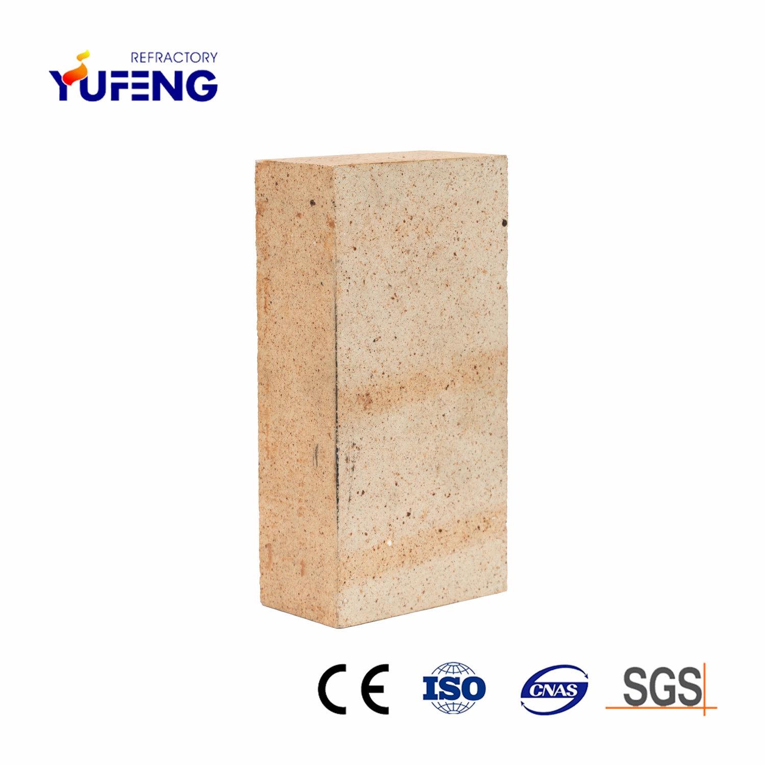 High Density Refractory Flint Clay Alumina Bauxite Fire Bricks for Stack/Boiler/Blast Furnace