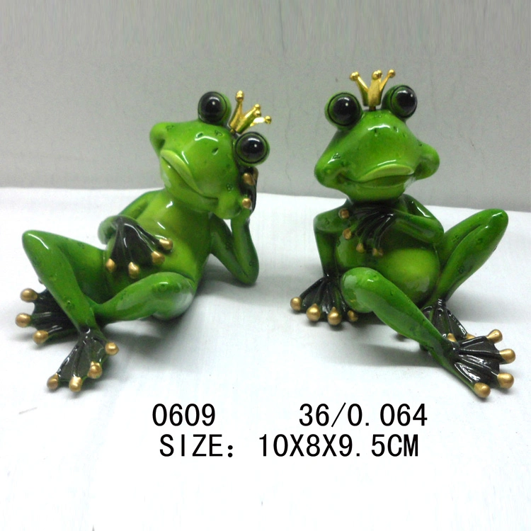 Wholesale/Supplier Home Decor Creative Gift Animal Figurine Resin Yoga Frog Statue